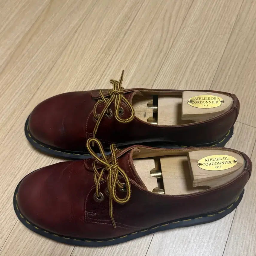 [BUNJANG] Dr. Martens 1461 Mie Burgundy Brown Shoes / Uk9,280) 닥터마틴 1461 mie 버건디 브라운
