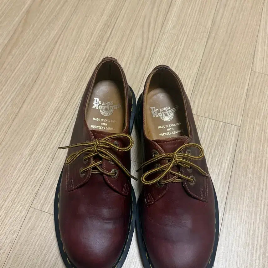 [BUNJANG] Dr. Martens 1461 Mie Burgundy Brown Shoes / Uk9,280) 닥터마틴 1461 mie 버건디 브라운