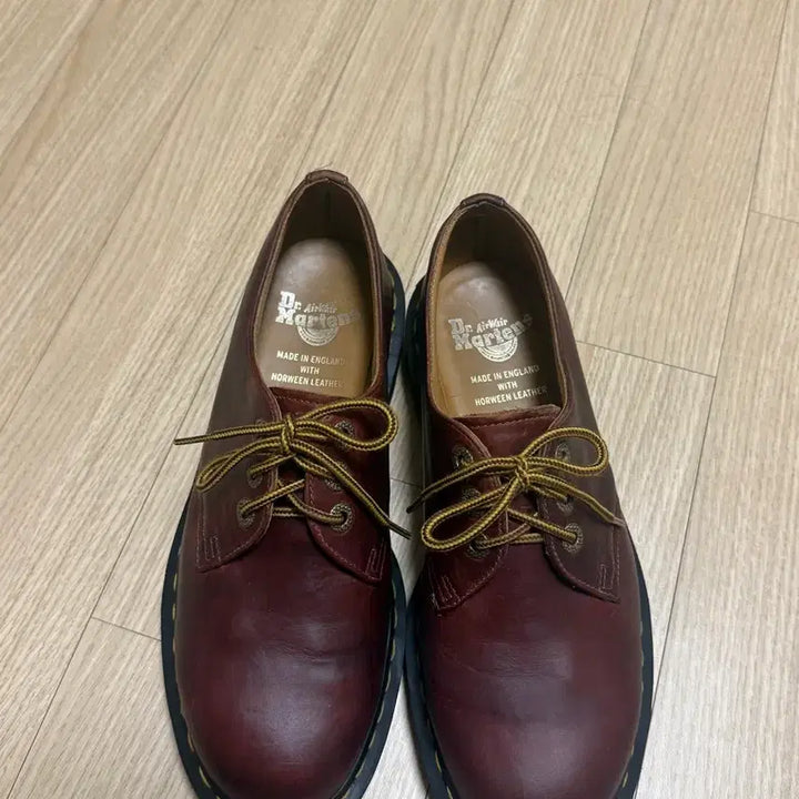 [BUNJANG] Dr. Martens 1461 Mie Burgundy Brown Shoes / Uk9,280) 닥터마틴 1461 mie 버건디 브라운