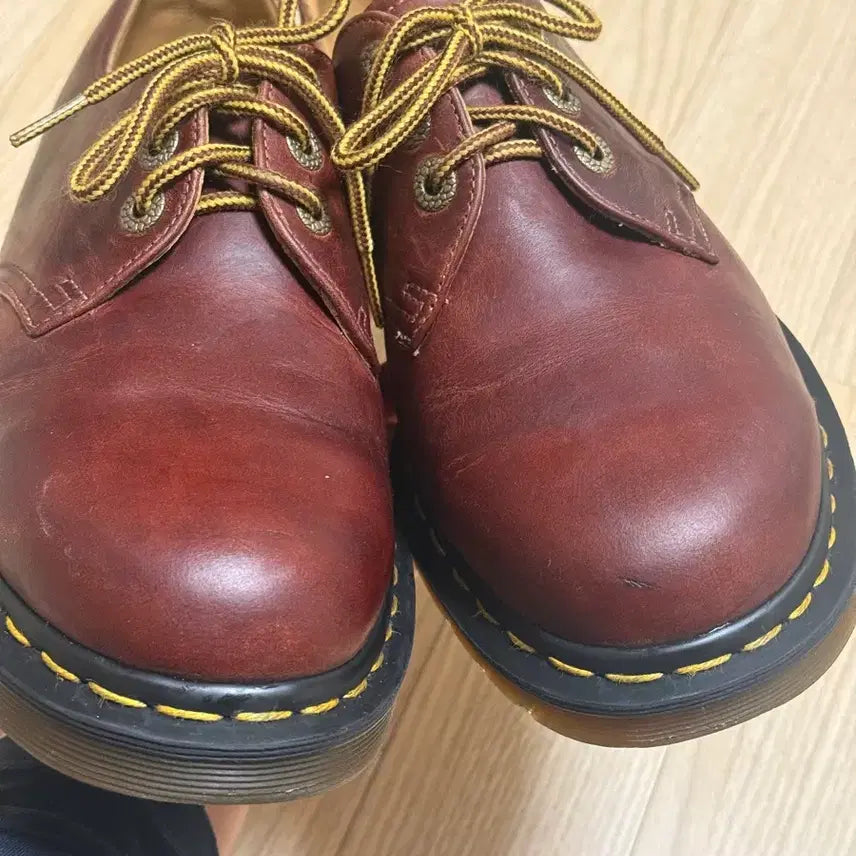 [BUNJANG] Dr. Martens 1461 Mie Burgundy Brown Shoes / Uk9,280) 닥터마틴 1461 mie 버건디 브라운