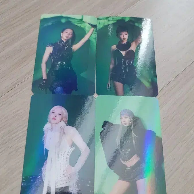 [SOLD OUT] 블랙핑크 HOURGLASS 사운드웨이브 특전 홀로그램 포토카드 세트