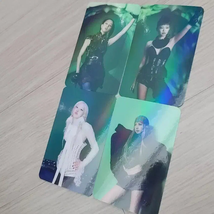 [SOLD OUT] 블랙핑크 HOURGLASS 사운드웨이브 특전 홀로그램 포토카드 세트