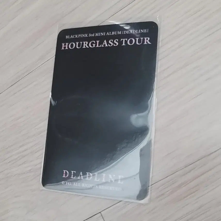[SOLD OUT] 블랙핑크 HOURGLASS 더세임이 특전 제니 포토카드