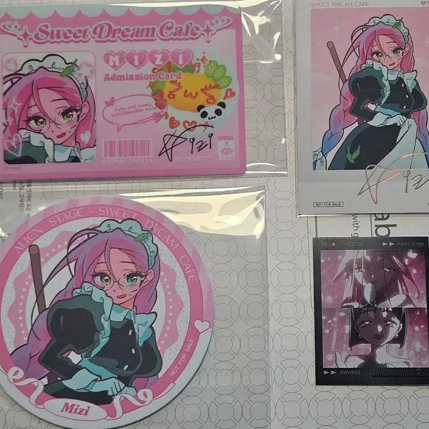 [BUNJANG] Ateez Miji Cafe Maid Set / 에이스테 미지 메이드 카페 메이드증 세트