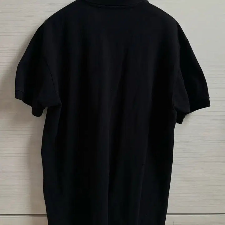 [BUNJANG] Comme des Garcons Play Black Polo Shirt (L) / 꼼데가르송 플레이 블랙 반팔 카라티 (L)