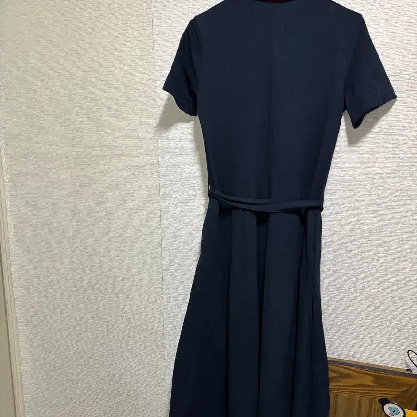 [BUNJANG] Tommy Hilfiger Navy Collar Dress XS / 타미힐피거 네이비 카라 원피스 xs사이즈