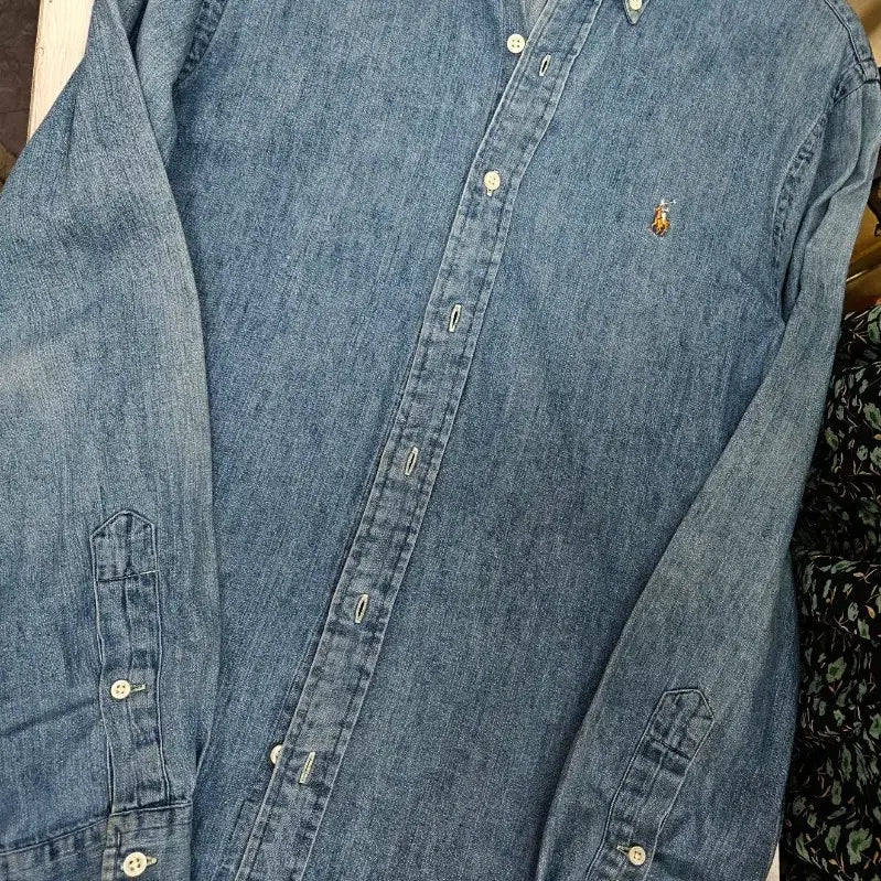 [BUNJANG] Polo Ralph Lauren Denim Shirt / [정품]폴로 랄프로렌 데님 셔츠/남방
