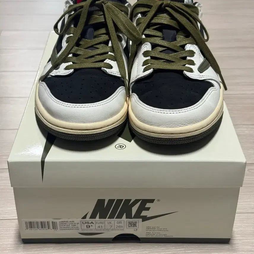 [BUNJANG] Air Jordan 1 Travis Scott Retro Low OG SP Medium Olive / (W)조던1 트래비스 스캇 레트로 로우 OG SP 미디움 올리브265