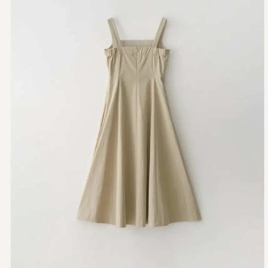 [BUNJANG] SIE Jane Square Line Dress (Raw Beige / M) / 시에(sie) 제인 스퀘어 라인 드레스 (로우 베이지 / M)