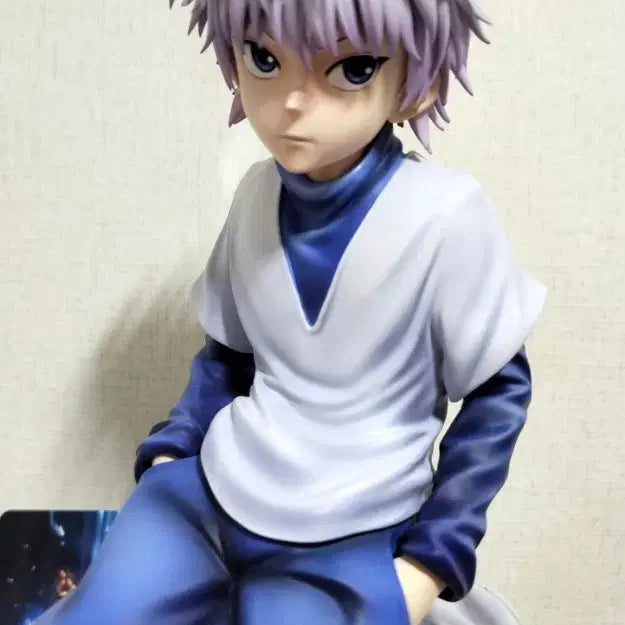 [BUNJANG] Hunter x Hunter Killua Zoldyck Resin Statue (No Box) / (~5/12)헌터x헌터 키르아 레진 피규어(박스X)