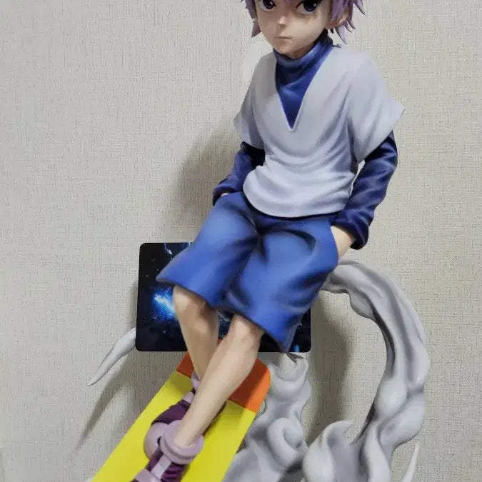 [BUNJANG] Hunter x Hunter Killua Zoldyck Resin Statue (No Box) / (~5/12)헌터x헌터 키르아 레진 피규어(박스X)