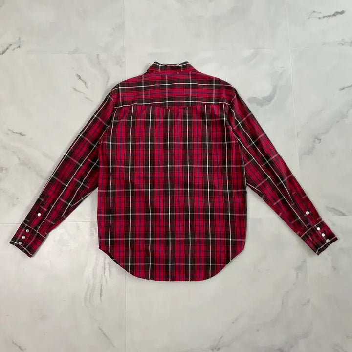 [SOLD OUT] 리바이스 빈티지 레드탭 빅요크 웨스턴 체크셔츠 펄스냅 M