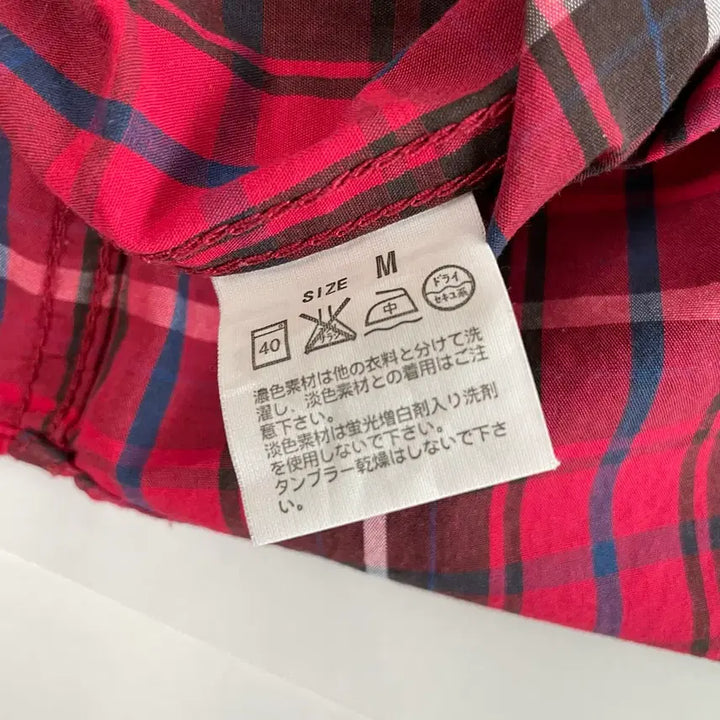 [SOLD OUT] 리바이스 빈티지 레드탭 빅요크 웨스턴 체크셔츠 펄스냅 M