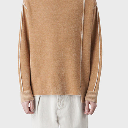[BUNJANG] Songzio Reversible Knit Sweater / [48] 송지오 리버시블 니트 브라운