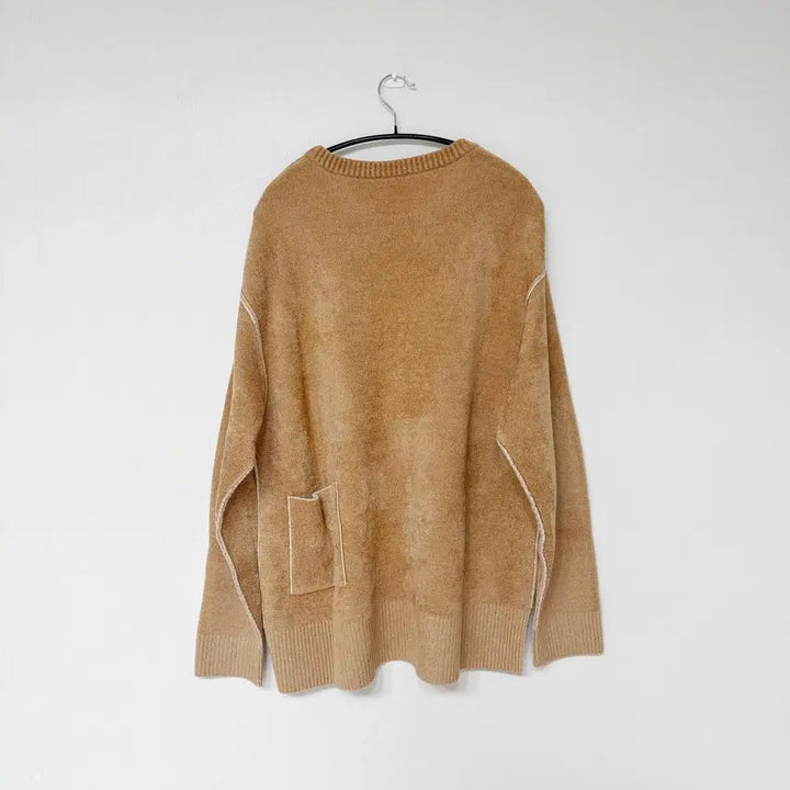 [BUNJANG] Songzio Reversible Knit Sweater / [48] 송지오 리버시블 니트 브라운