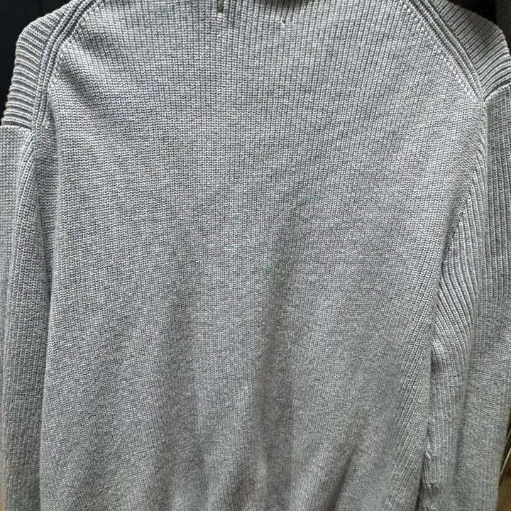 [BUNJANG] Polo Ralph Lauren Gray Knit Zip-up / 폴로 랄프로렌 그레이 니트 집업