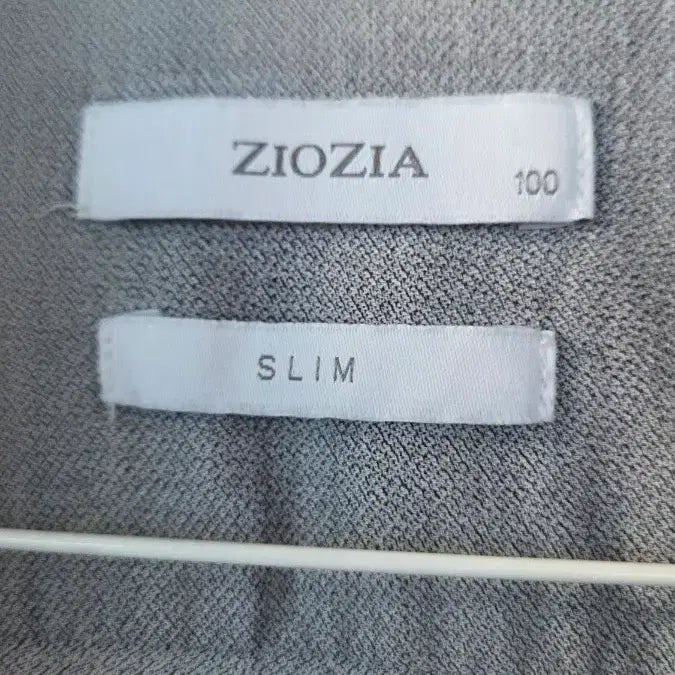 [BUNJANG] Ziozia Slim Fit Long-Sleeve Shirt Gray / (100) 지오지아 슬림핏 긴팔 셔츠 회색