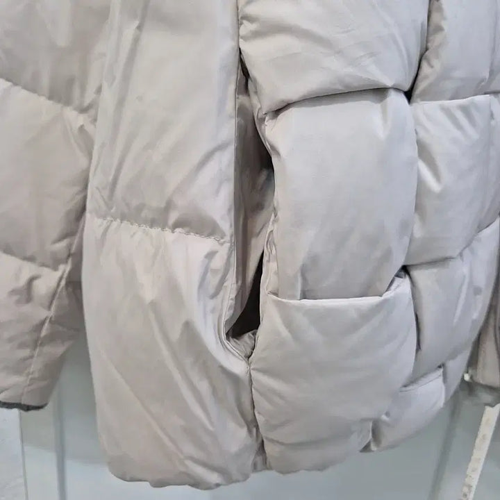 [BUNJANG] Marie Claire Intrecciato Duck Down Padded Jacket / 마리끌레르 인트레치아토 덕다운 패딩