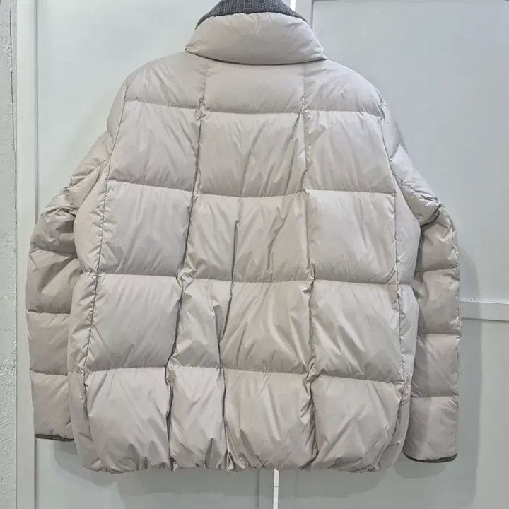 [BUNJANG] Marie Claire Intrecciato Duck Down Padded Jacket / 마리끌레르 인트레치아토 덕다운 패딩