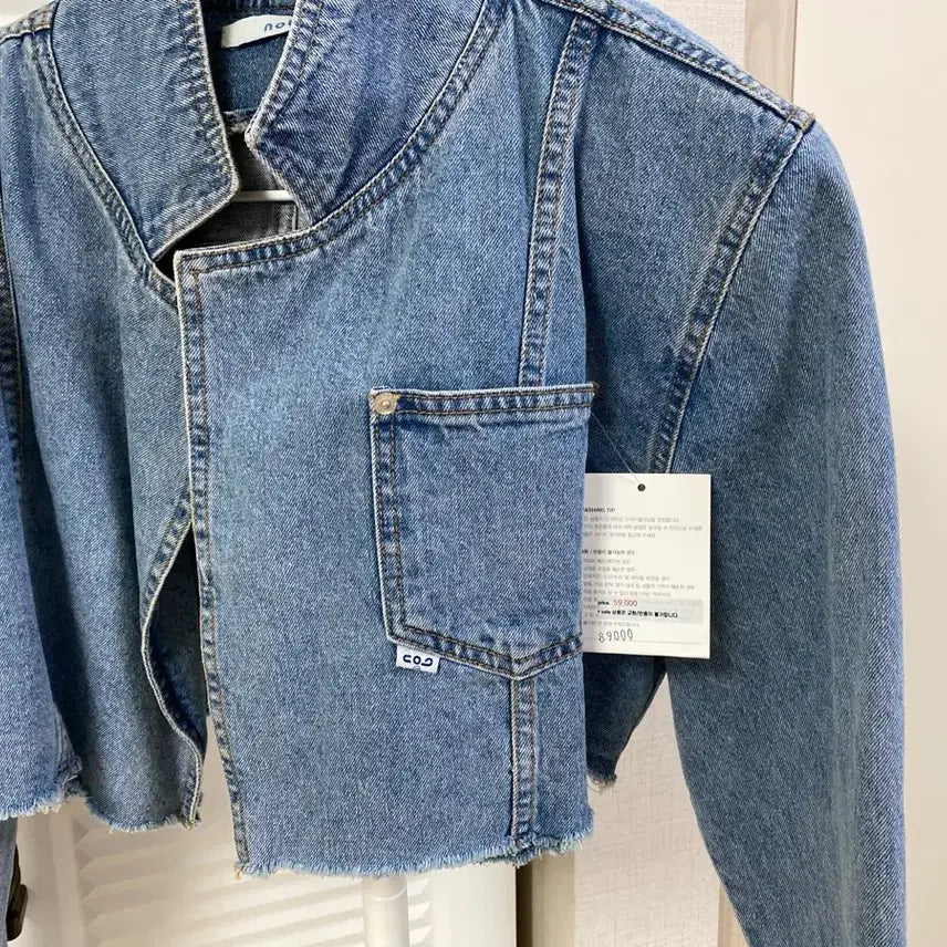 [SOLD OUT] 크롭 데님 자켓