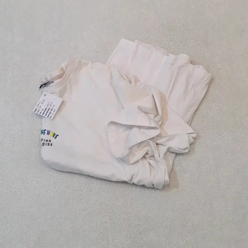 [BUNJANG] ZIOZIA White XXL Short Sleeve T-shirt / 반팔티 "ZIOZIA" 지오지아