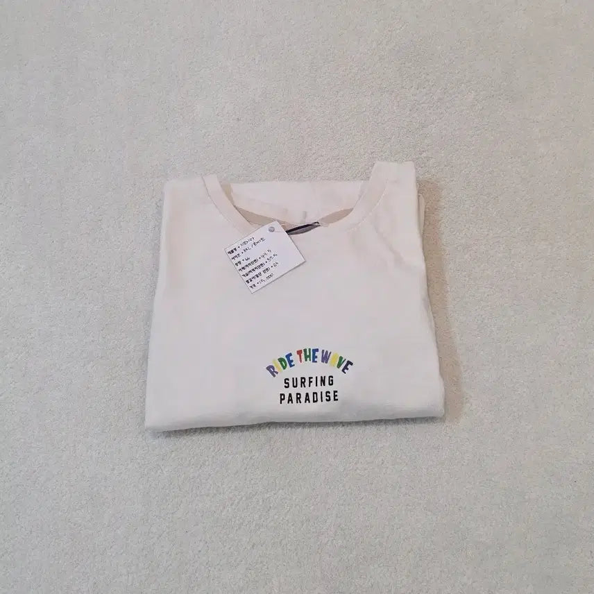 [BUNJANG] ZIOZIA White XXL Short Sleeve T-shirt / 반팔티 "ZIOZIA" 지오지아