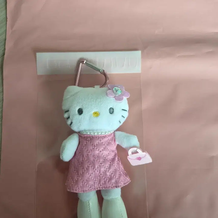 [BUNJANG] Hello Kitty Pink Dress Doll Keychain / 헬로키티 핑크 드레스 인형 키링
