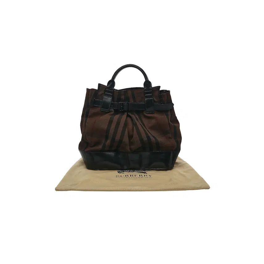 [SOLD OUT] 버버리 스모크 체크 토트백