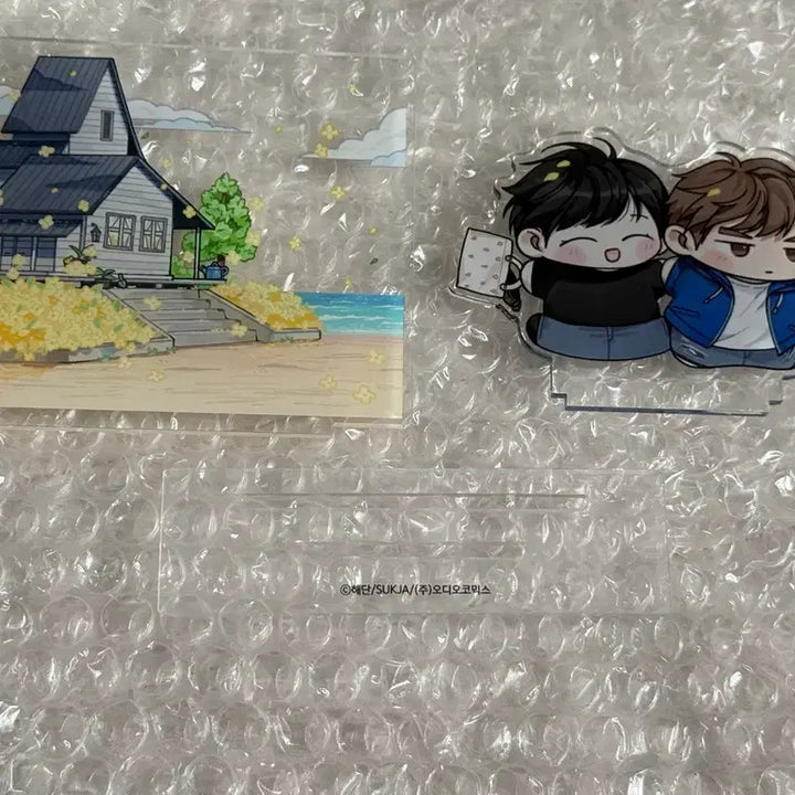 [BUNJANG] Yusil Audio Comics Acrylic Stand / 유실 아코상회 오디오코믹스 특전 아크릴