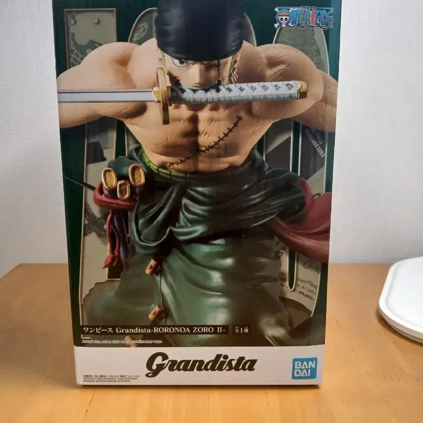 [BUNJANG] Grandista Roronoa Zoro Figure / 미개봉 그란디스타 롤로노아 조로 피규어