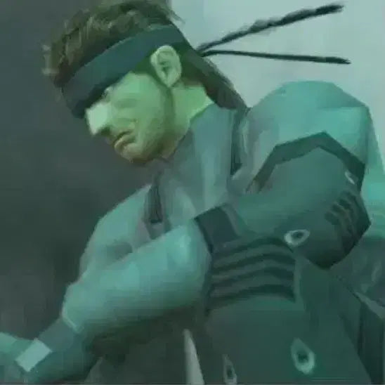 [BUNJANG] Metal Gear Solid Solid Snake Kubrick Figure / 메탈기어 솔리드 2 솔리드 스네이크 큐브릭