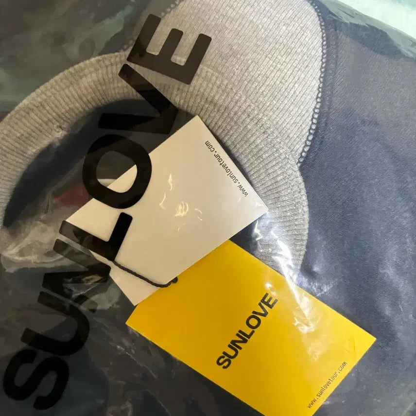 [BUNJANG] Sunlove Tokyo Limited Edition Gray/Navy Sweatshirt / 썬러브 도쿄 맨투맨