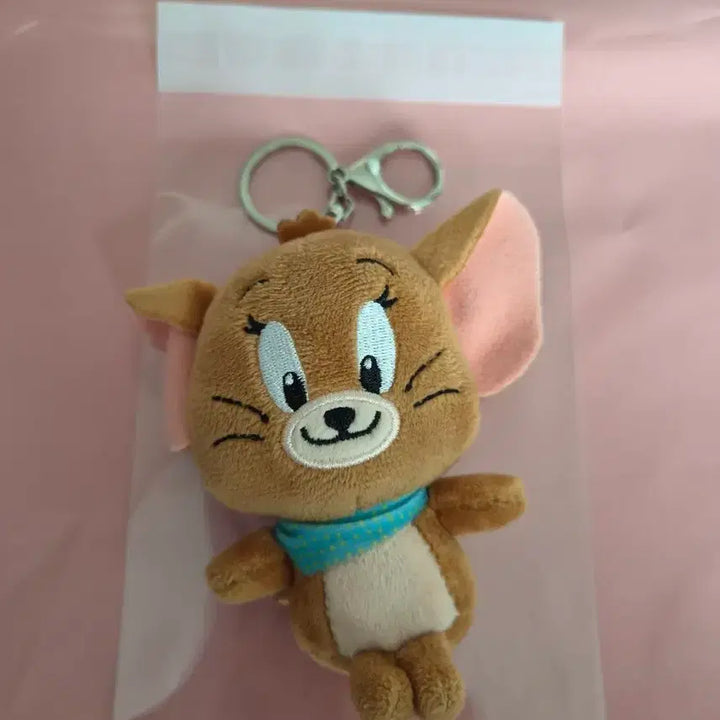 [BUNJANG] Tom and Jerry Jerry Plush Keychain / 톰과 제리 제리 봉제인형 키링