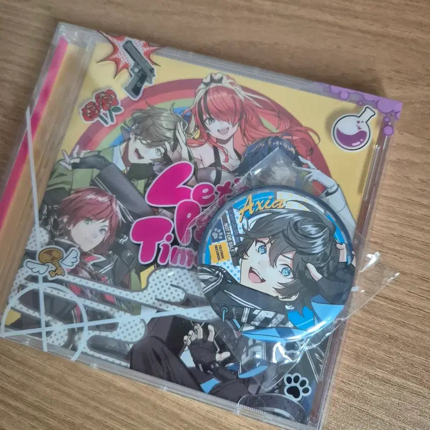 [BUNJANG] NIJISANJI Eden組 Drama CD Vol. 1 &amp; Axia Can Badge / 니지산지 에덴조 에덴구미 드씨 드라마cd 1탄, 악시아 캔배지