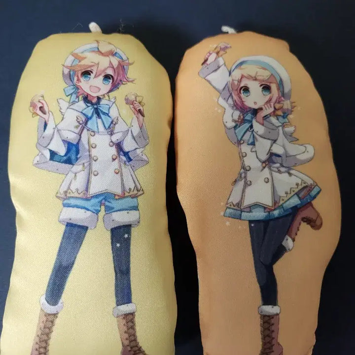 [BUNJANG] Hekicha Kagamine Rin &amp; Len Cushion Keyring / 카가미네 린&amp;렌 쿠션키링