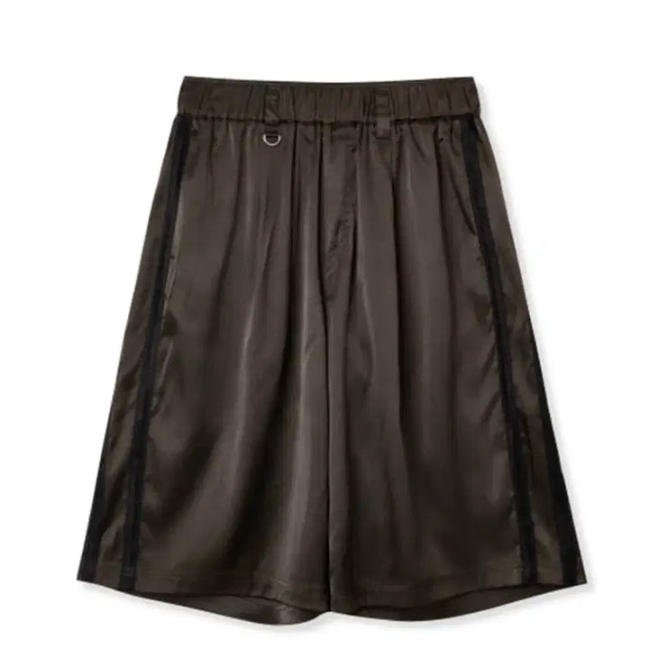 [BUNJANG] Willowmoon Satin Lace Track Shorts Brown S / 밀로우먼 사틴 레이스 트랙 쇼츠 브라운 s