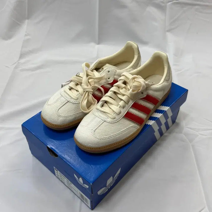 [BUNJANG] Adidas Samba OG Beige Cream White Sneakers (W250) / [새상품] 아디다스 삼바 OG 베이지 크림 화이트 w250