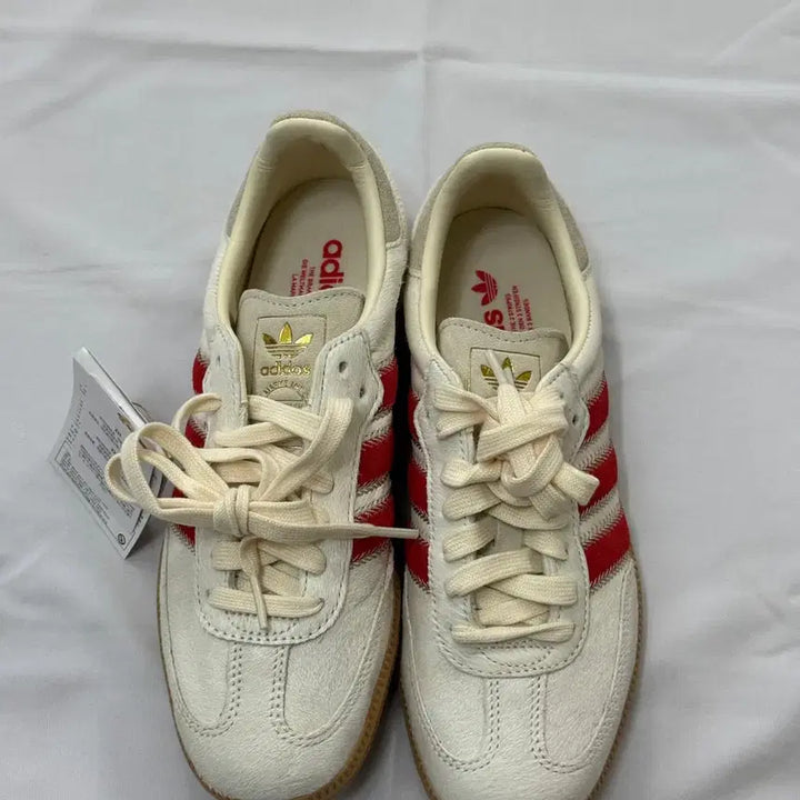 [BUNJANG] Adidas Samba OG Beige Cream White Sneakers (W250) / [새상품] 아디다스 삼바 OG 베이지 크림 화이트 w250