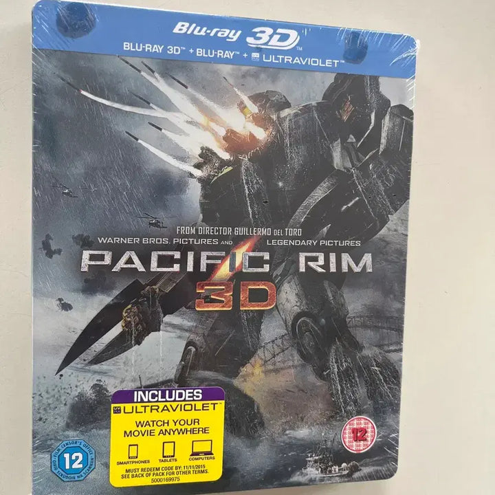 [BUNJANG] Pacific Rim 3D Blu-ray Steelbook / (미개봉)퍼시픽 림 3D 블루레이 스틸북
