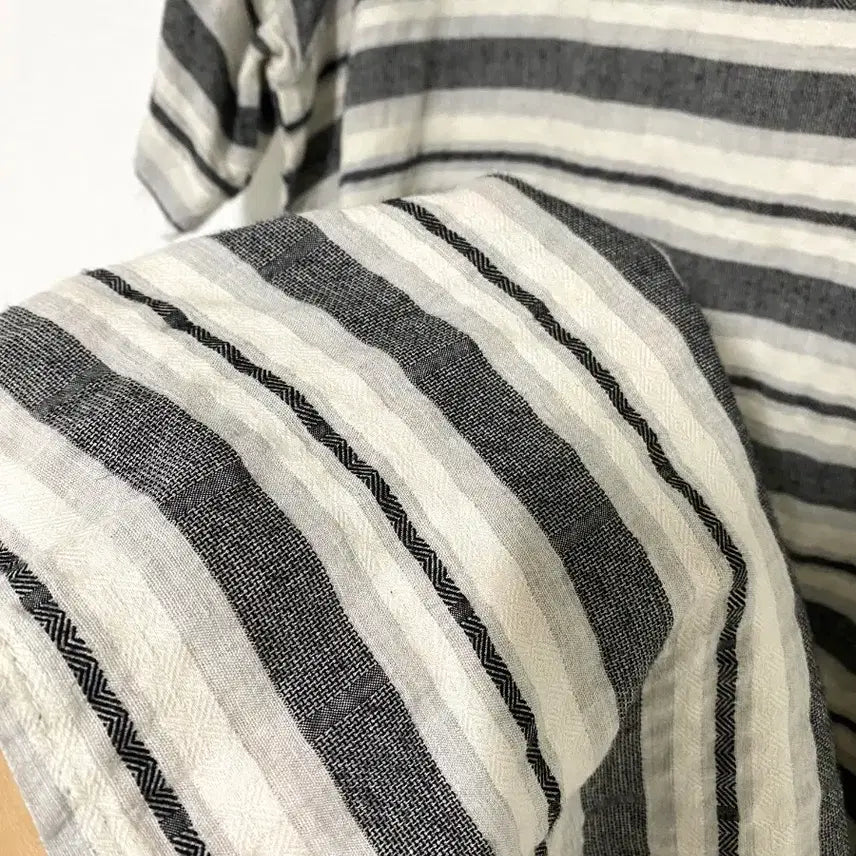 [BUNJANG] Osborn Striped Linen Dress / 오스본 스트라이프 린넨 원피스 / 여성 여름 원피스