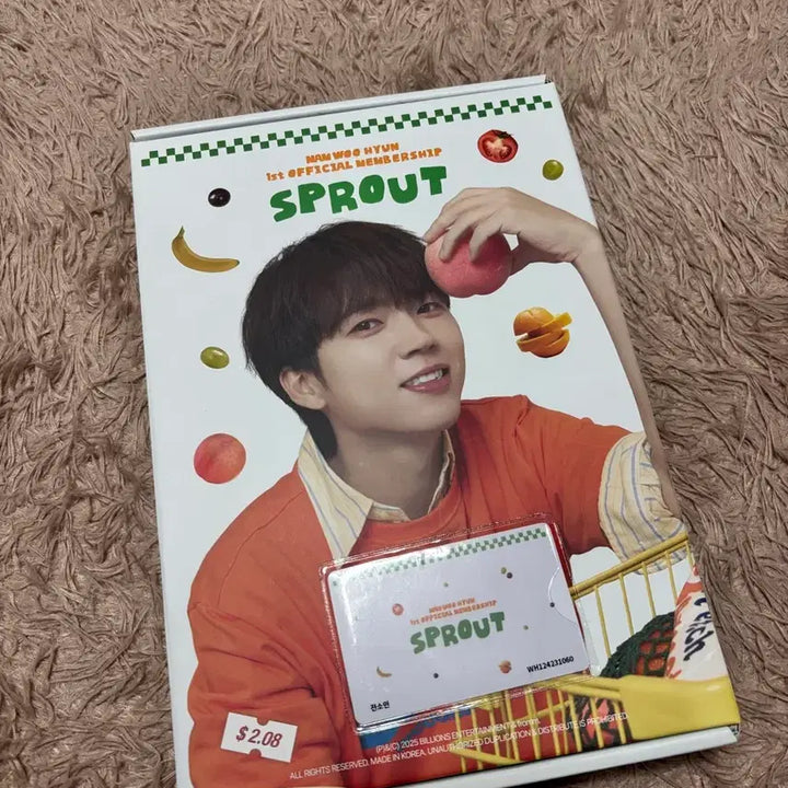 [BUNJANG] Nam Woohyun Sprouts 1st Membership Kit Bundle Set / 남우현 새싹1기 멤버십 키트