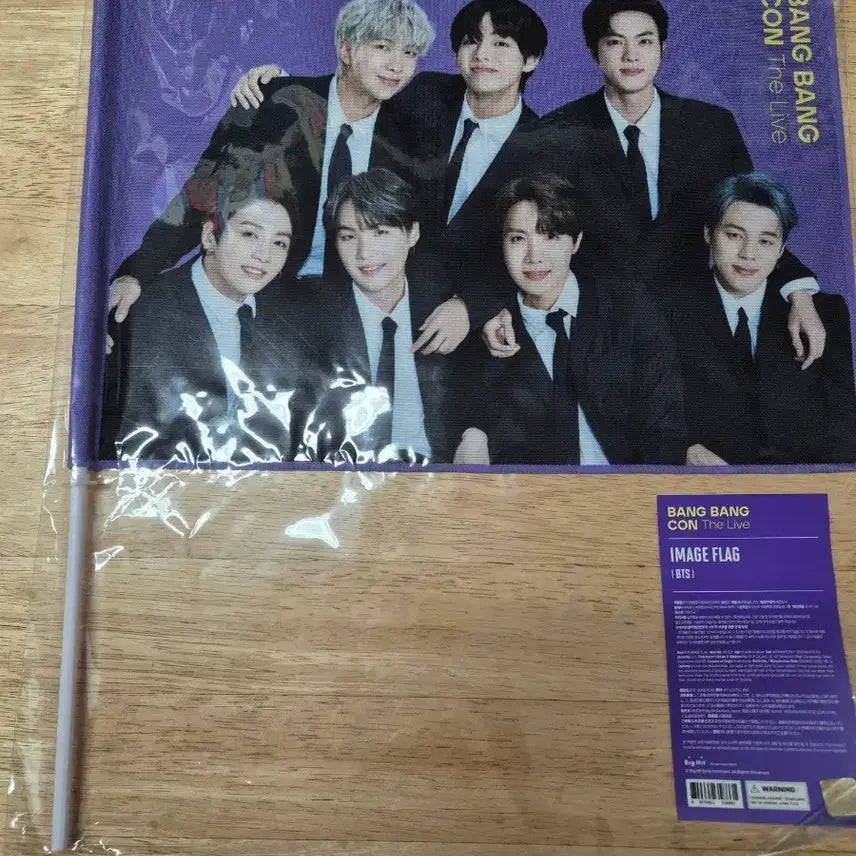 [BUNJANG] BTS Bang Bang Con Image Flag / (미개봉)BTS  뱅뱅콘 이미지 플래그