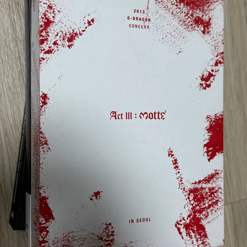 [BUNJANG] G-Dragon MOTTE 2017 Solo Concert DVD / 지드래곤 모테 2017 솔로콘 dvd