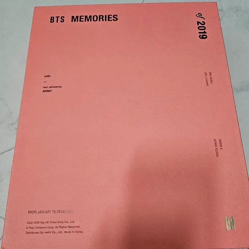 [SOLD OUT] 방탄소년단 BTS Memories 2019 DVD