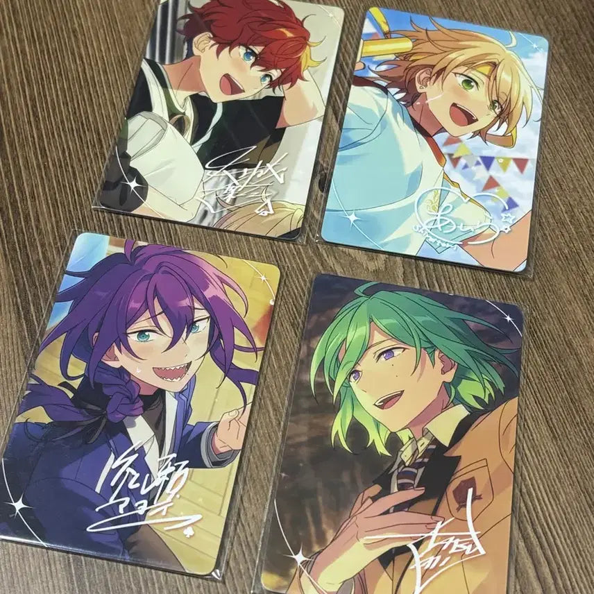 [BUNJANG] Ensemble Stars Aniverse HiMERU Aira Tsumugi Mayoi Bundle Set / 앙스타 앙월드 한정포카 알칼 히이로 아이라 티츠미 마요이 일괄