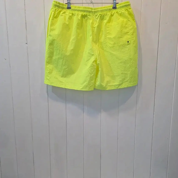 [BUNJANG] TBC Neon Nylon Training Shorts / 무지 형광 나일론 츄리닝 반바지 "T.B.C"