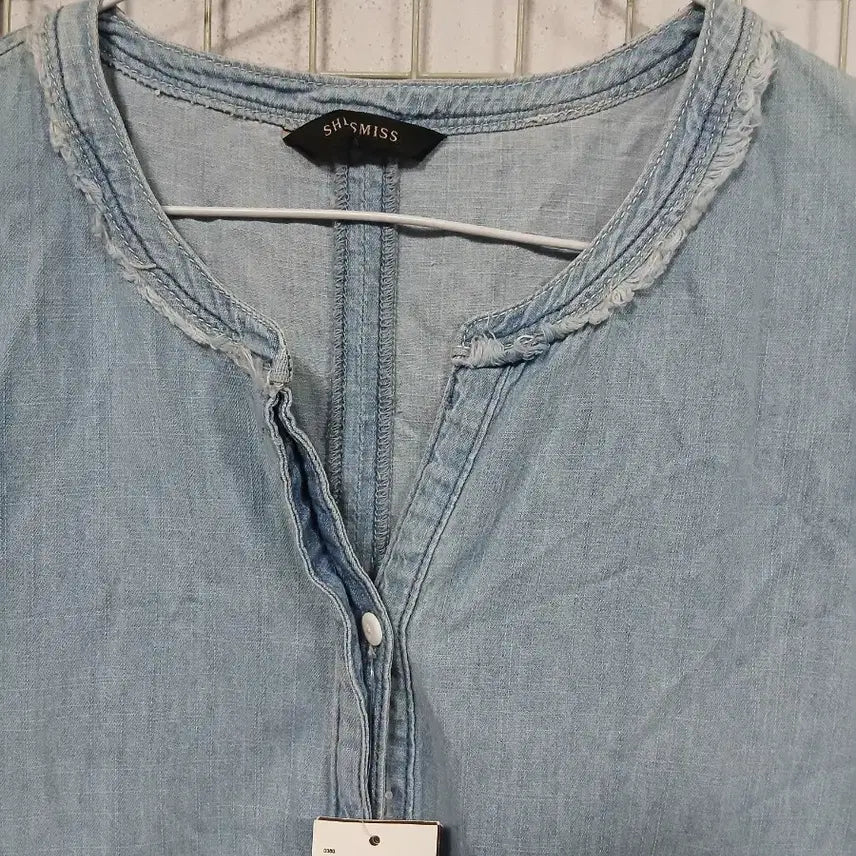 [BUNJANG] SHISMISS Star Denim Short Sleeve Dress / 새상품 SHISMISS 별 데님 반팔 원피스95