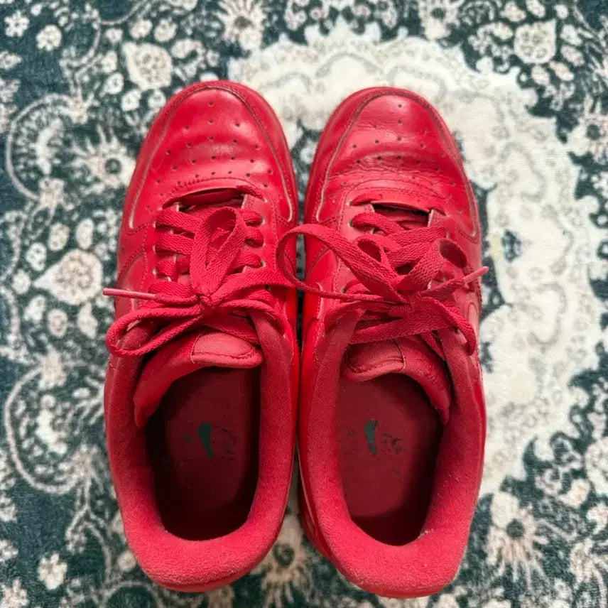 [BUNJANG] Nike Air Force 1 Low Triple Red / 에어포스 로우 트리플레드 240