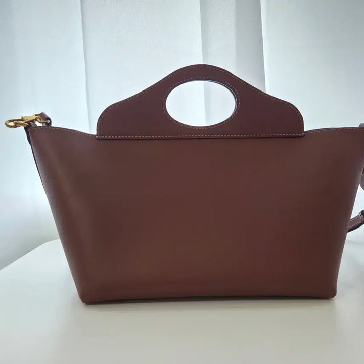 [BUNJANG] Burberry Mini Leather Soft Pocket Tote Bag / 버버리 토트백
