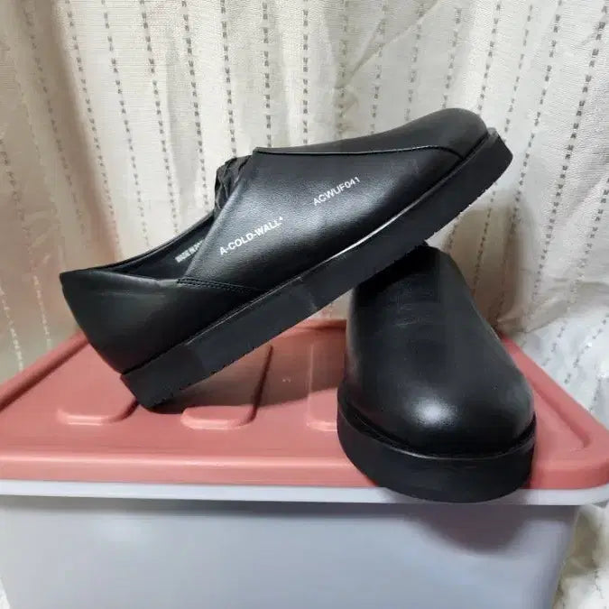 [BUNJANG] A-COLD-WALL ACWUF041 Black Slip-on Shoes / 어콜드월 ACWUF041 블랙 슬립온